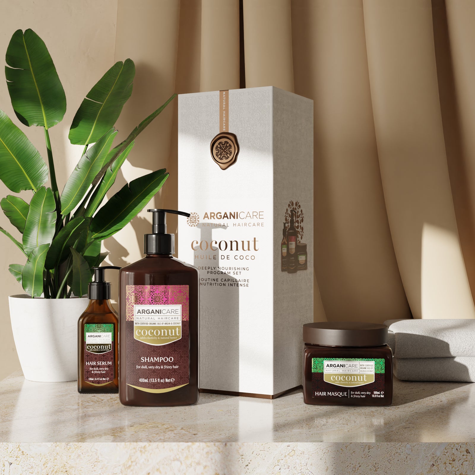 Coffret Trio - Rituel à l'Huile de Coco
