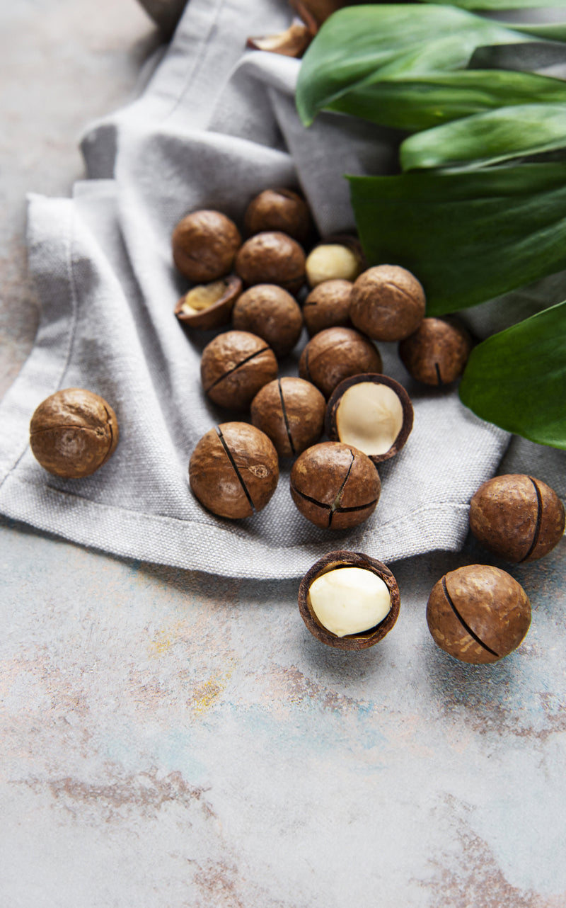 Éclat et bienfaits avec l’huile de macadamia !