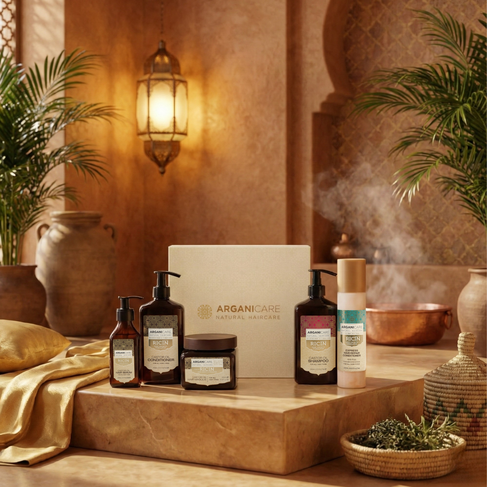 Shampoo mit Rizinusöl