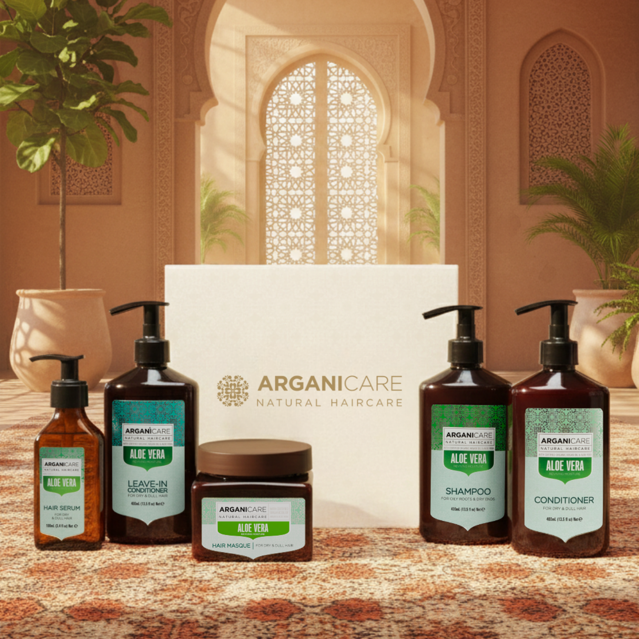 Soin sans rinage  l'Aloe Vera  Arganicare