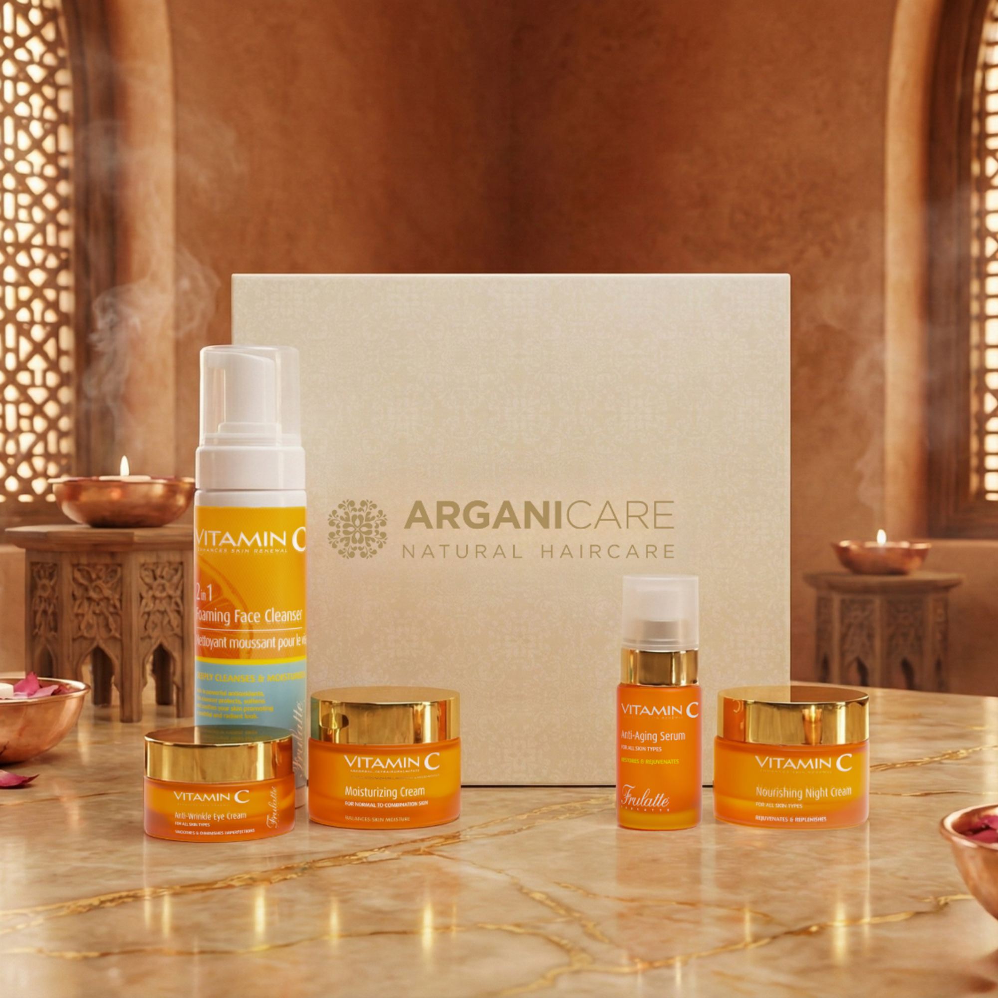 Brosse nettoyante à la Vitamine C