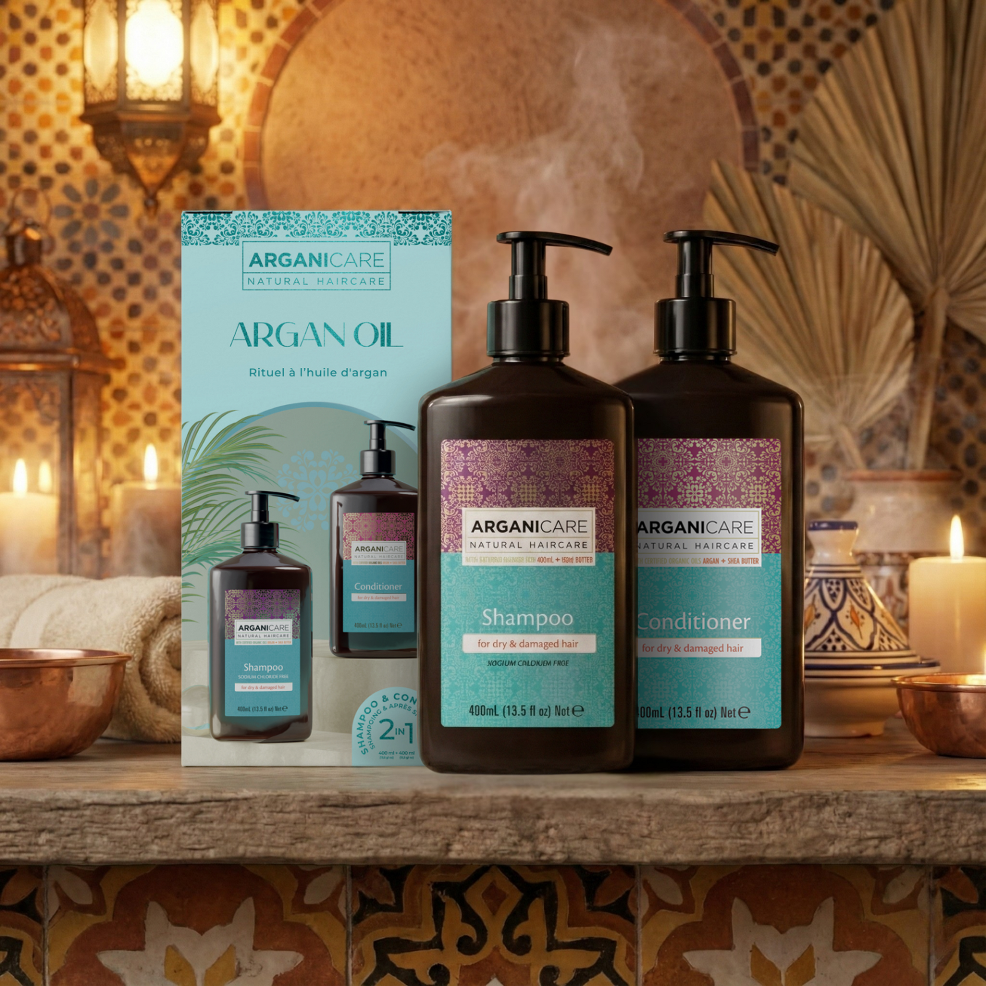 Pack duo - Rituel à l'Huile d'Argan