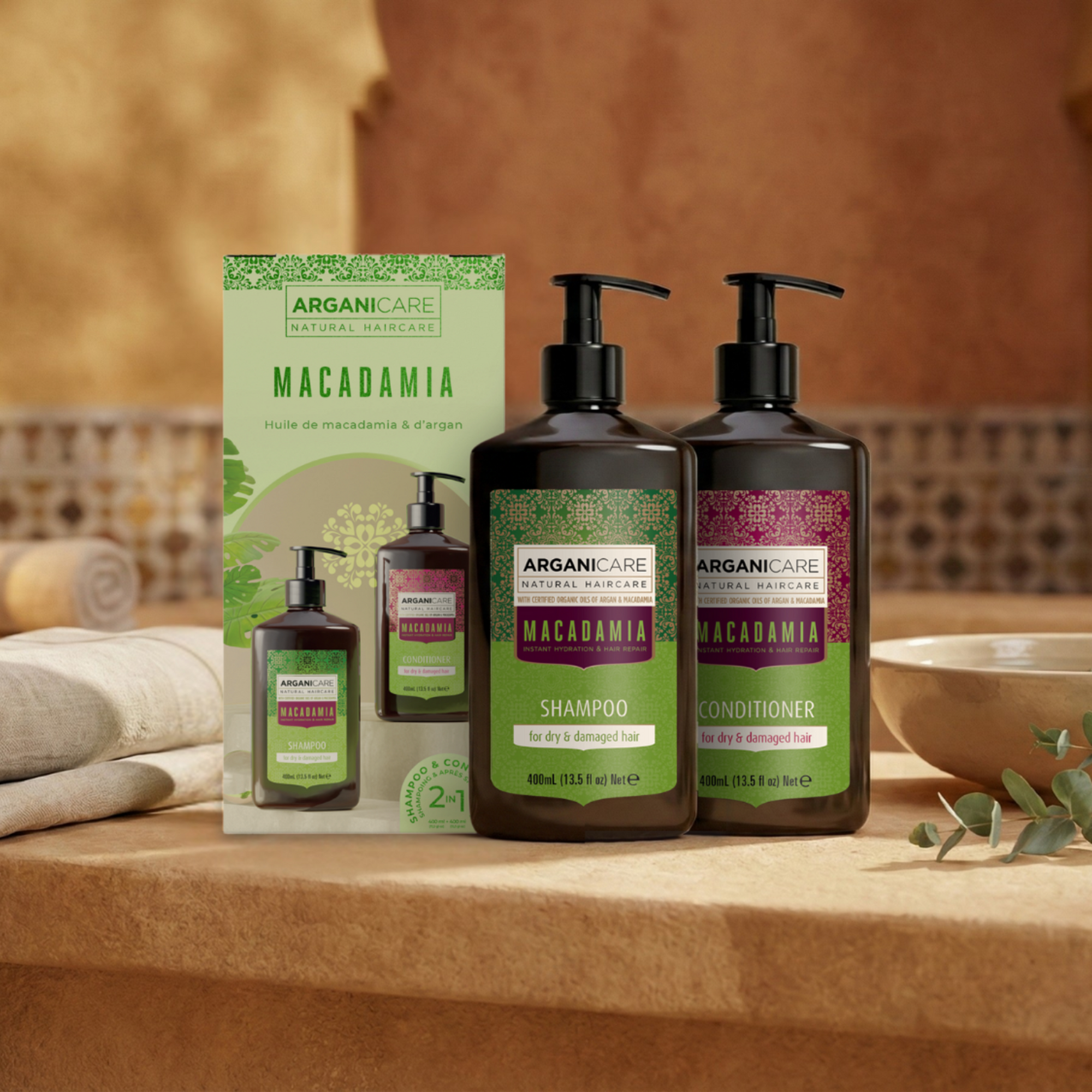 Pack duo - Rituel à l'Huile de Macadamia