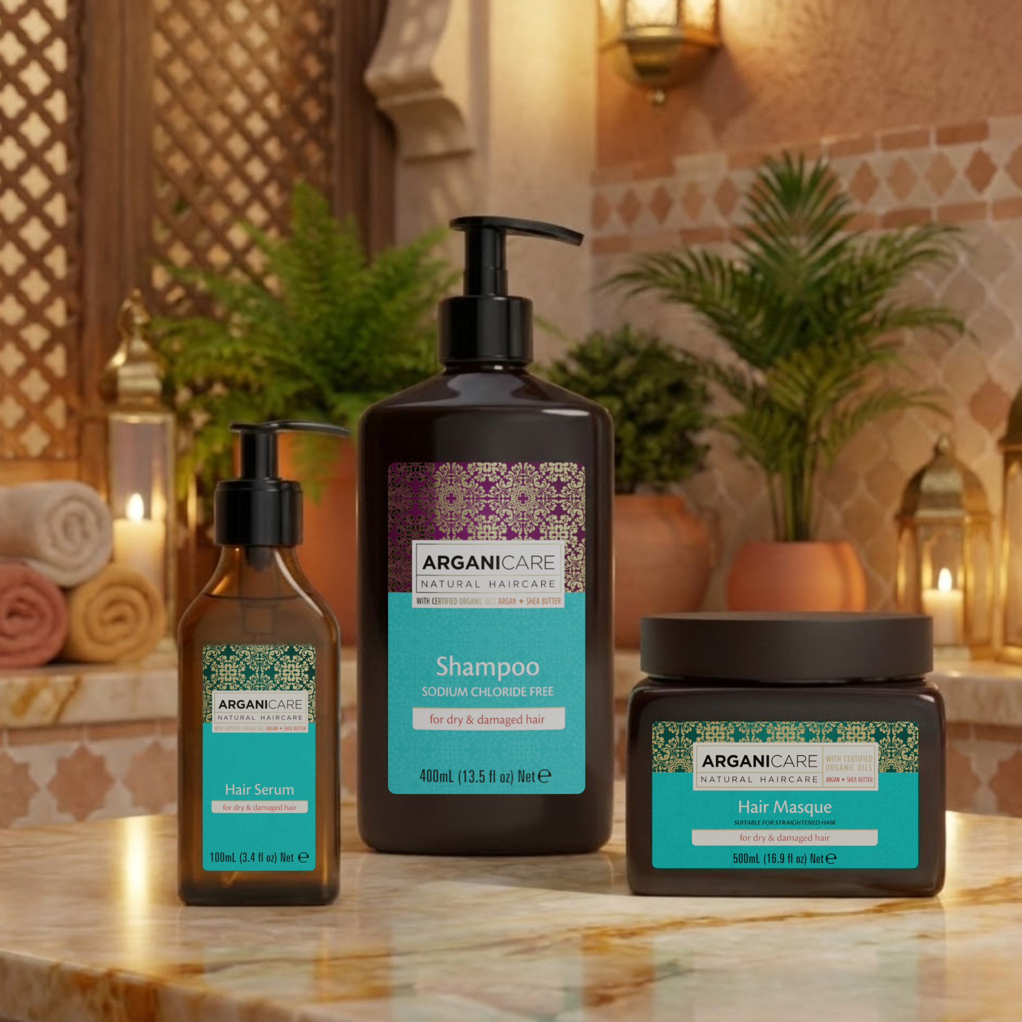 Coffret Trio - Rituel à l'Huile d'Argan