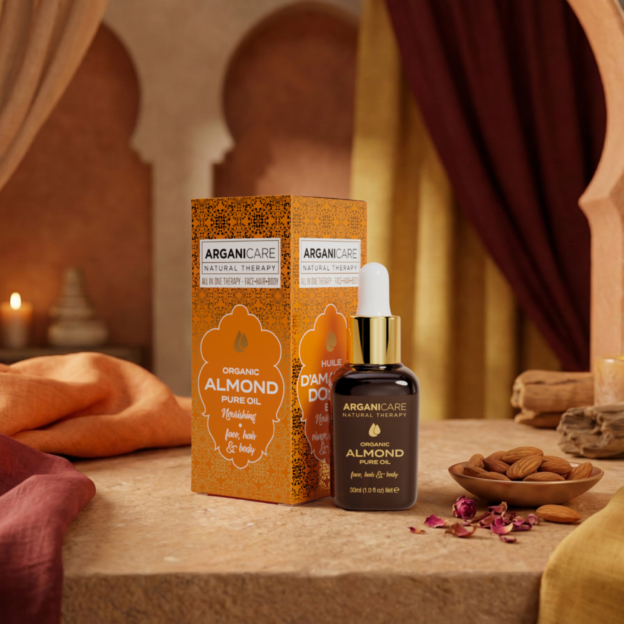 Huile d'Amande douce Bio 3-1