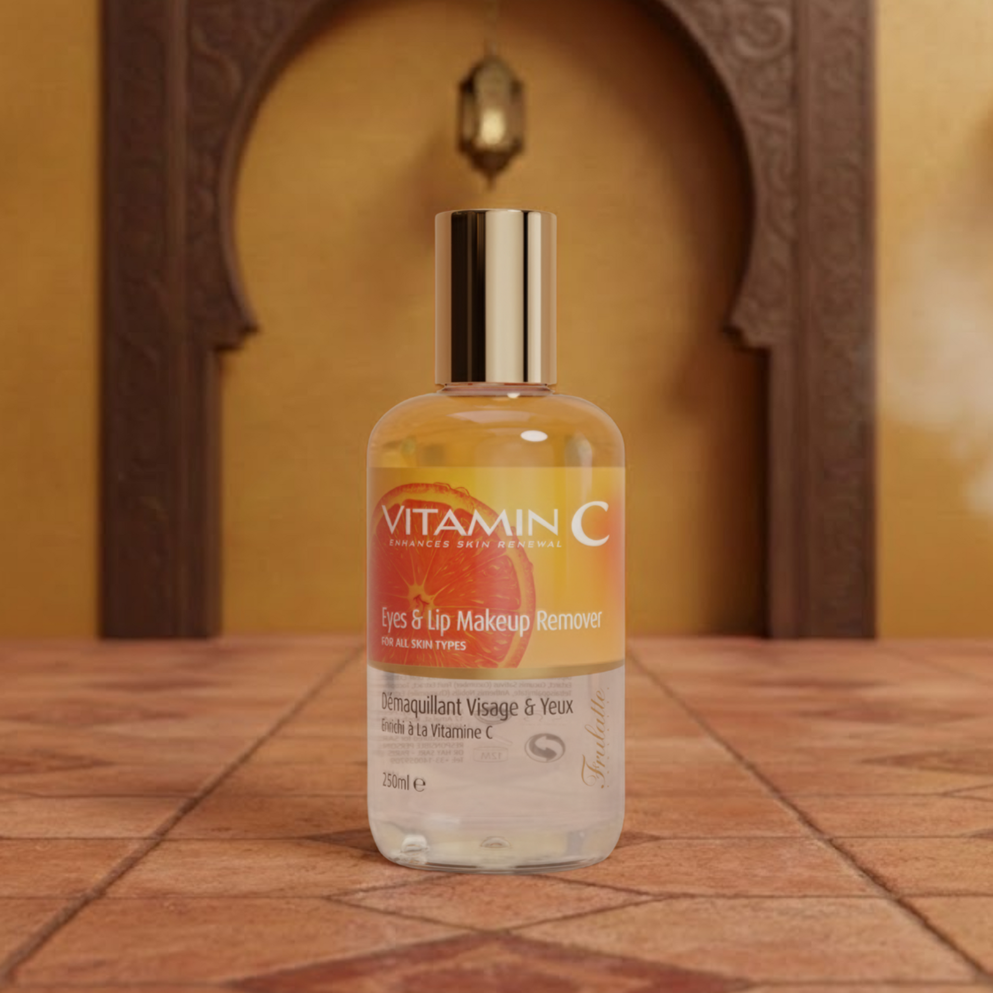 Démaquillant visage et yeux à la Vitamine C