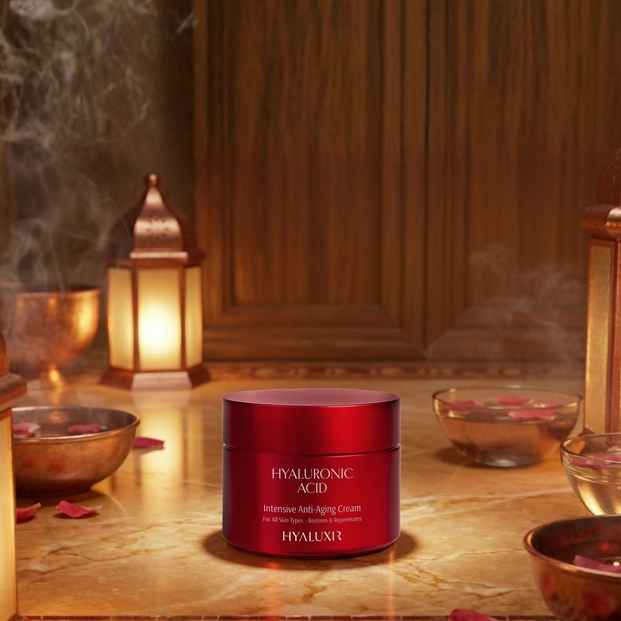 Crème Anti-âge à l'Acide Hyaluronique