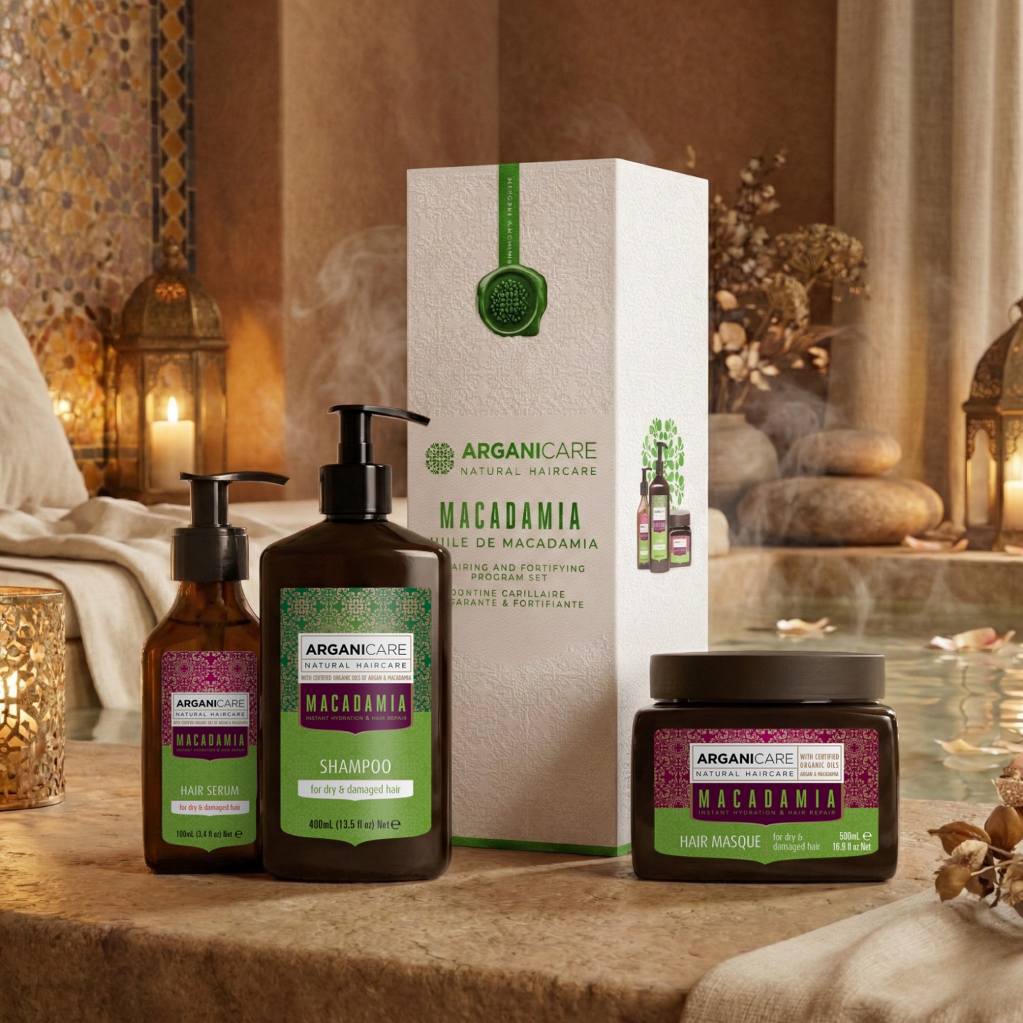 Coffret Trio - Rituel à l'Huile de Macadamia