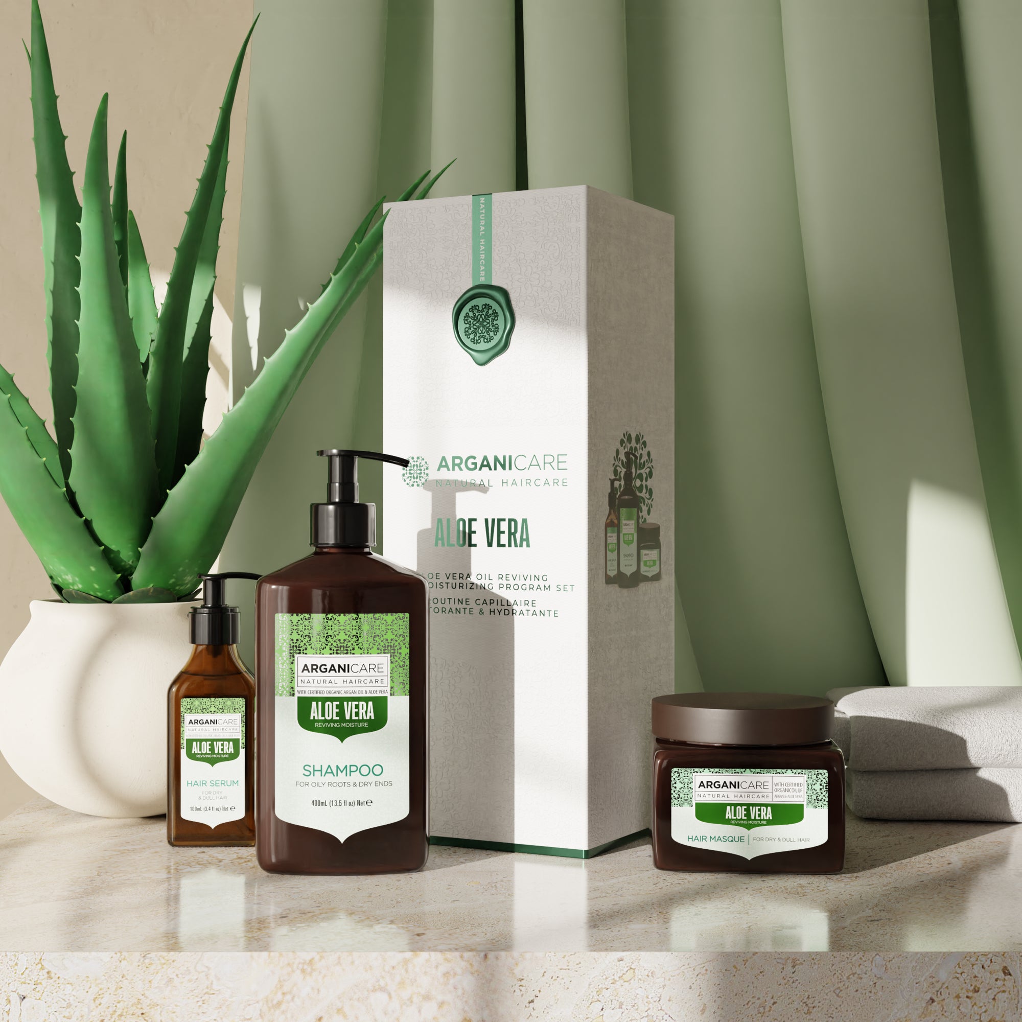 Coffret Trio - Rituel à l'Aloe Vera