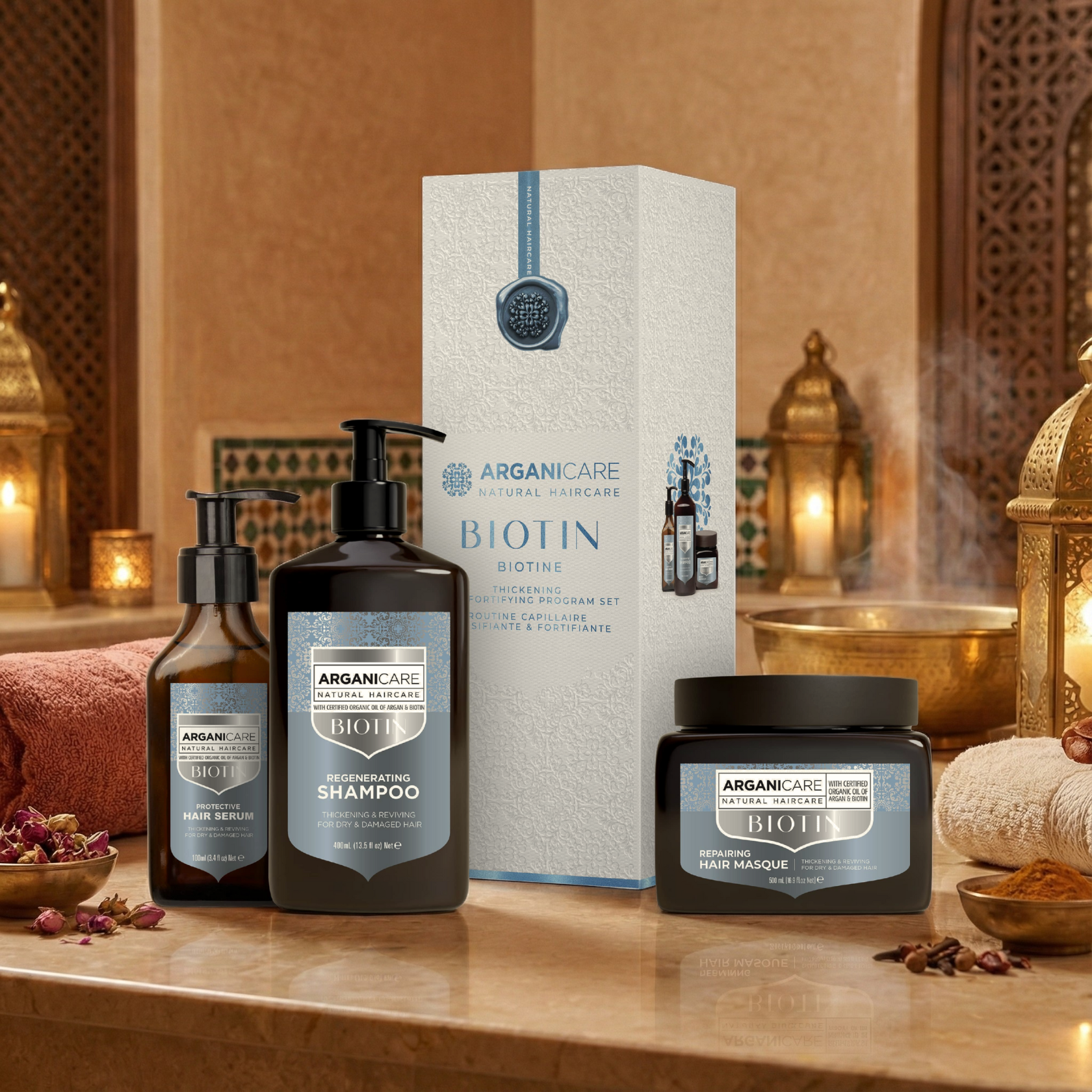 Coffret Trio - Rituel à la Biotine