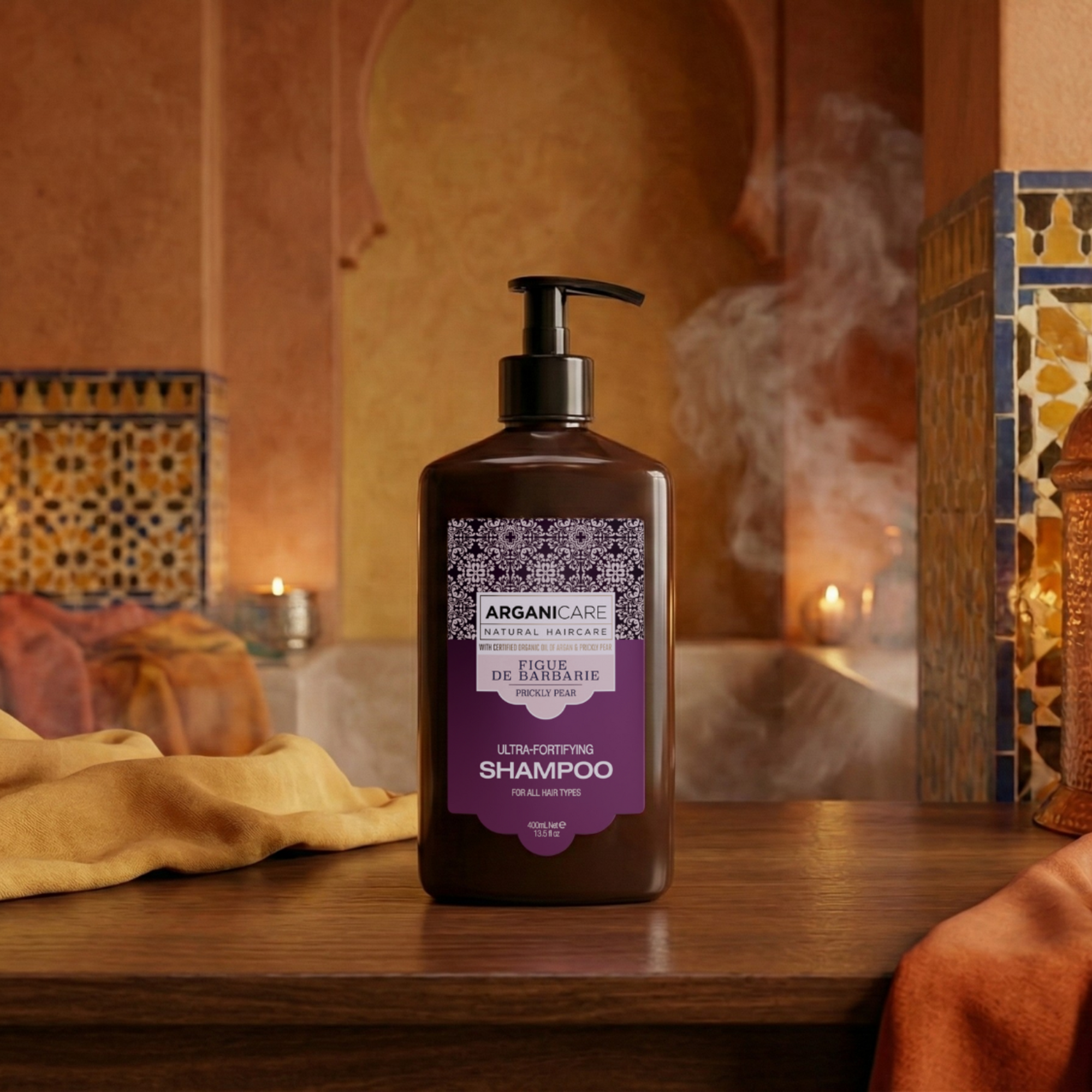 Shampoing à l'Huile de Figue de Barbarie