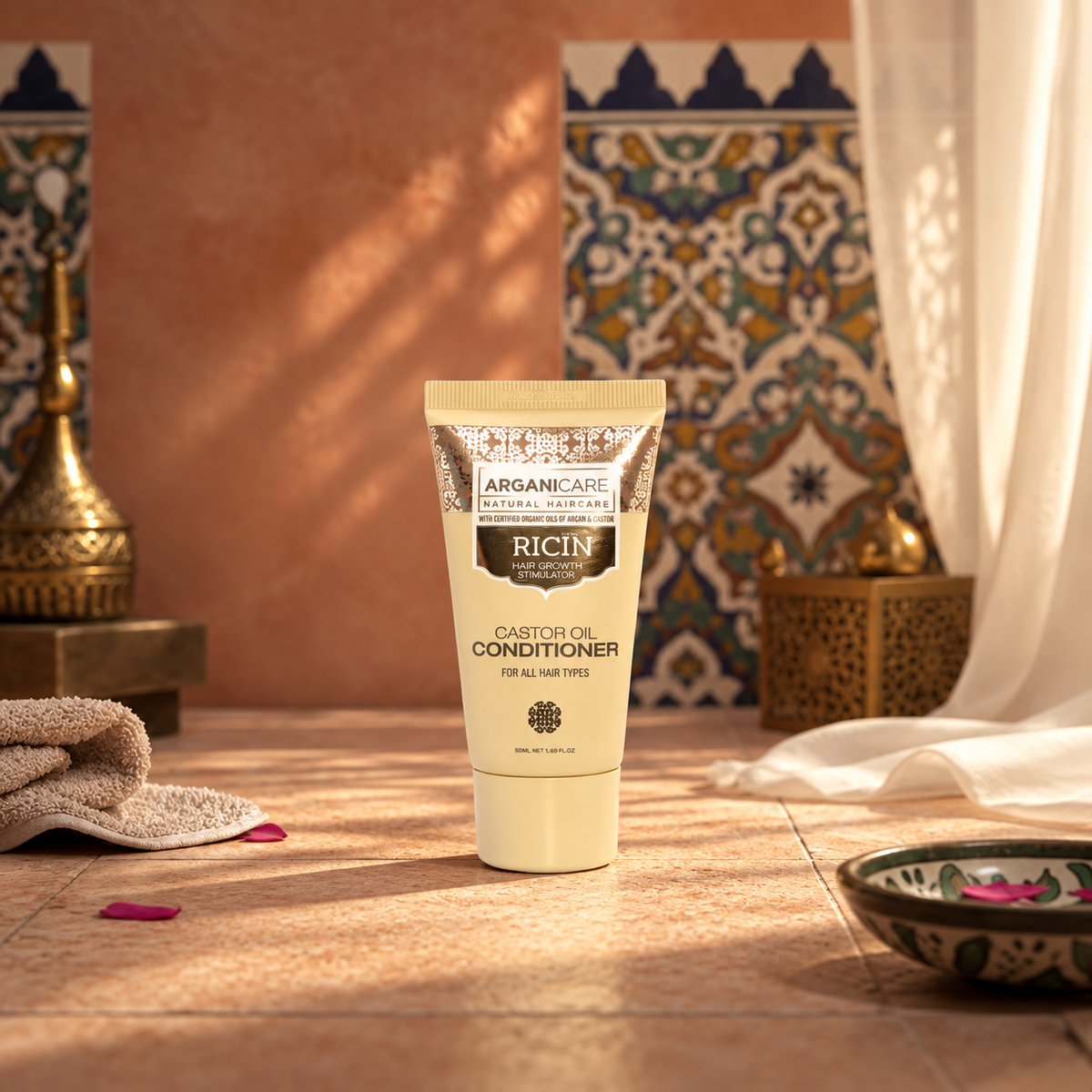 Mini 50ml - Après-shampoing à l'Huile de Ricin
