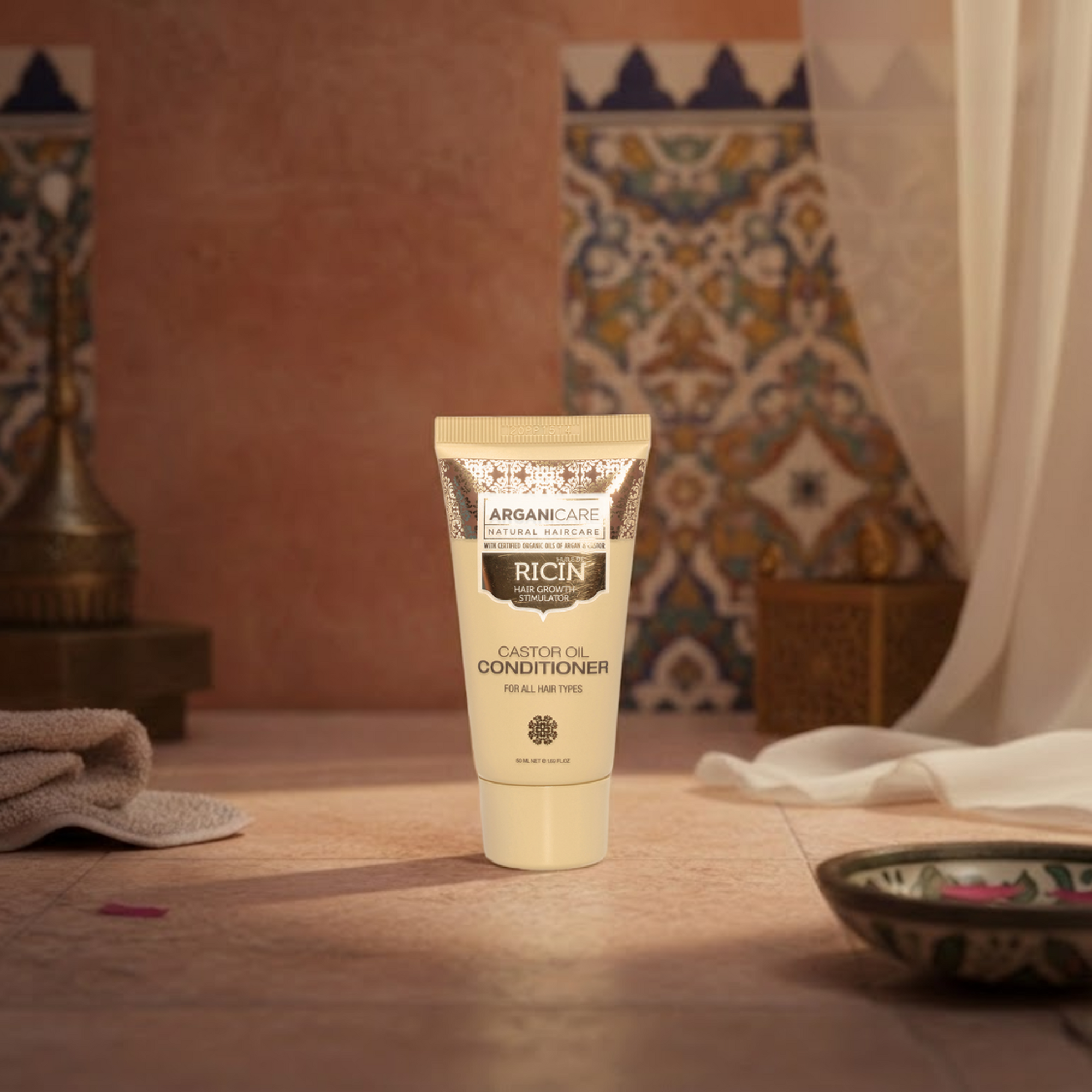 Mini 50ml - Après-shampoing à l'Huile de Ricin