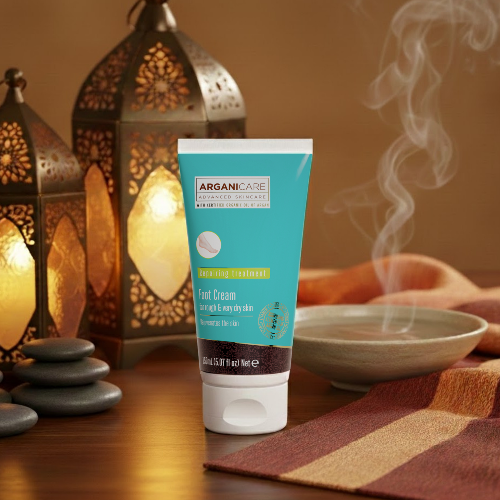 Crème pieds à l'Huile d'Argan