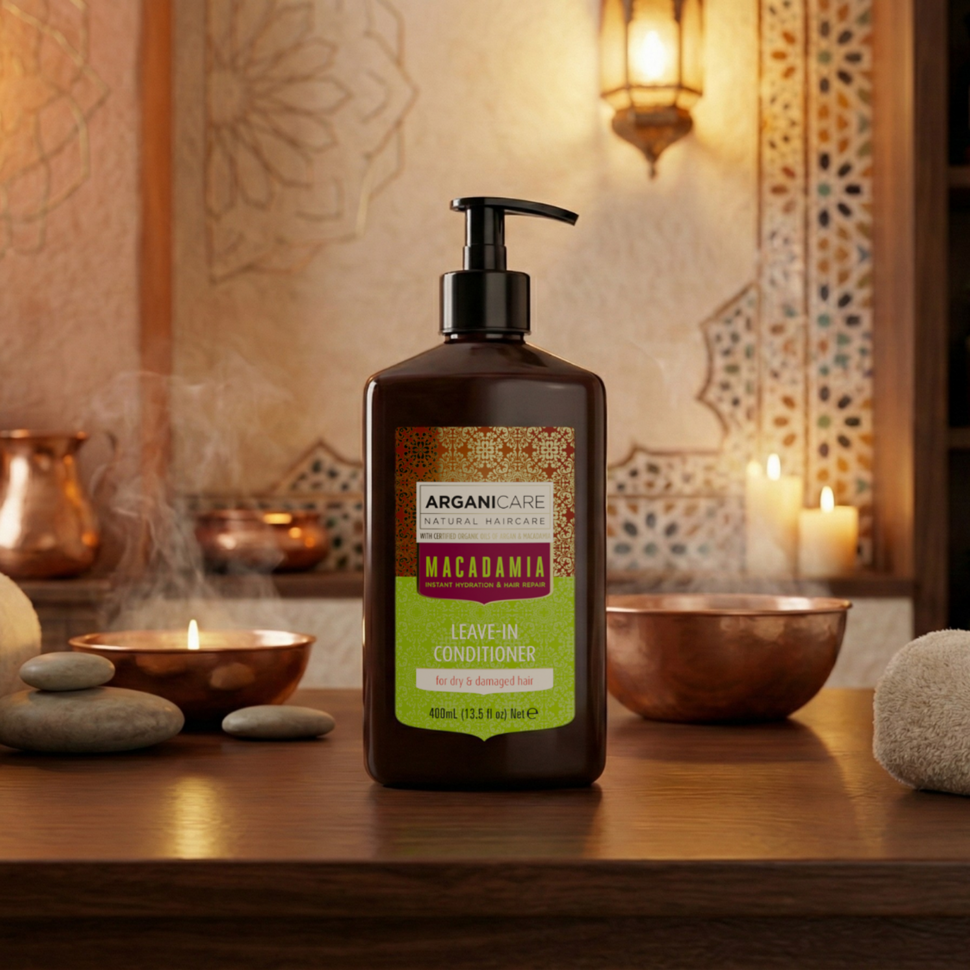 Soin sans rinçage à l'Huile de Macadamia