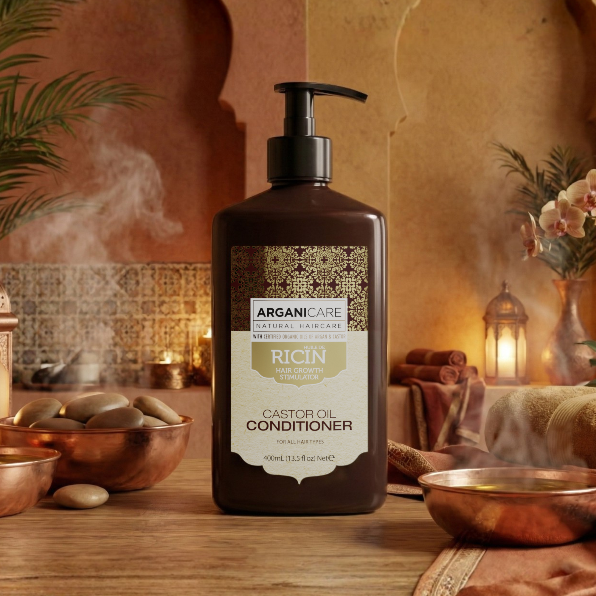 Après-shampoing à l'Huile de Ricin