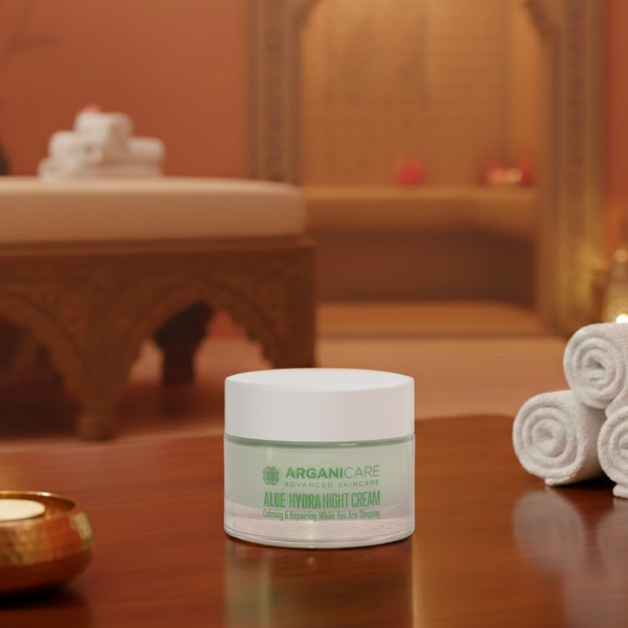 Nachtcreme mit Aloe Vera – Arganicare