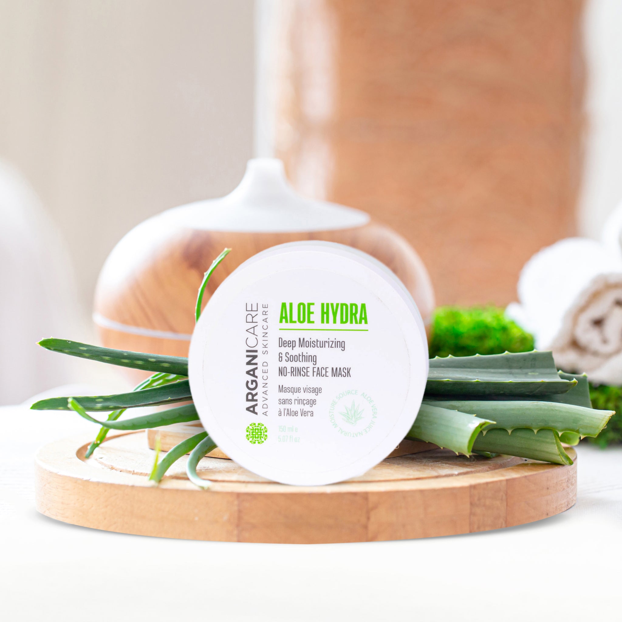 Masque de nuit à l'Aloe Vera