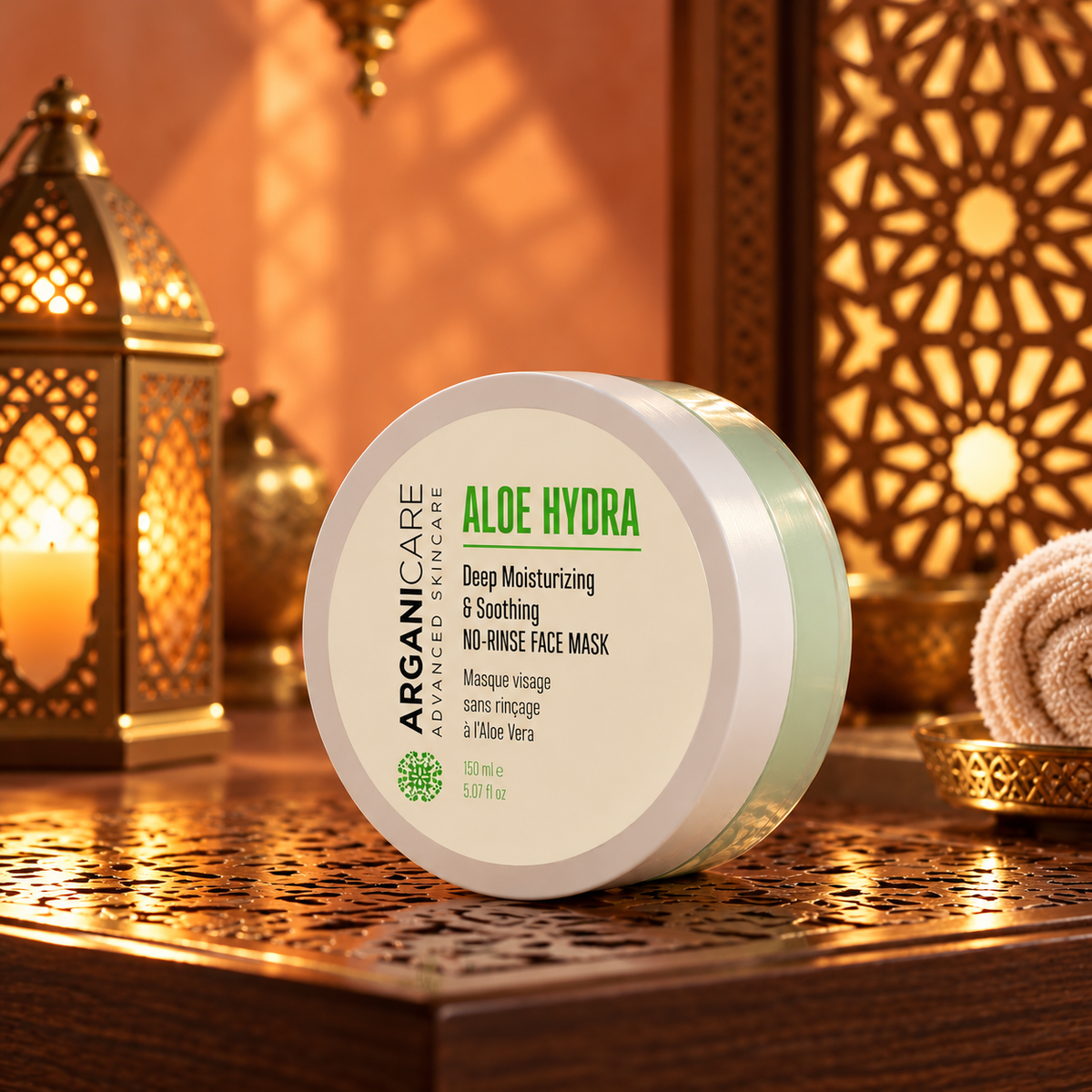 Masque de nuit à l'Aloe Vera