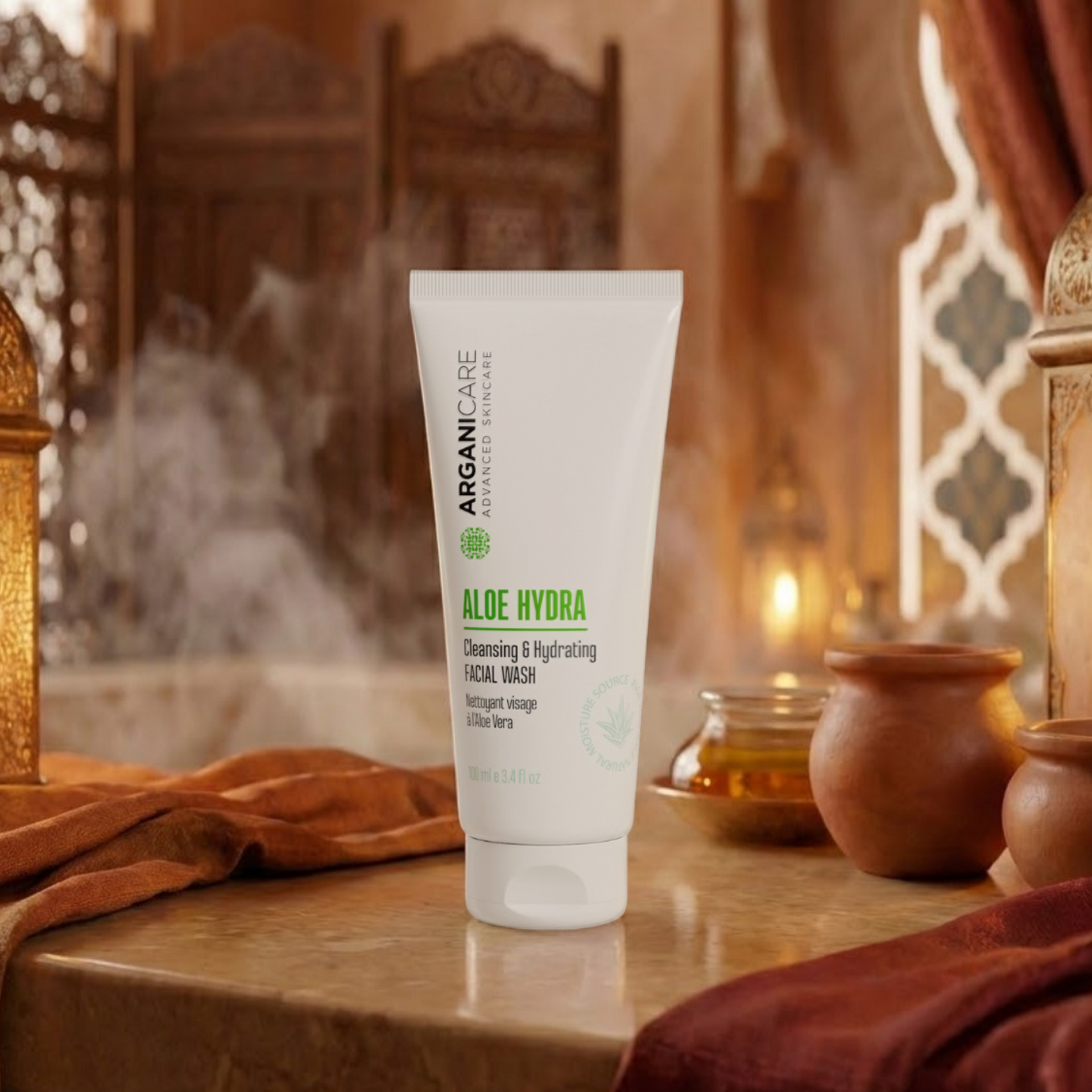 Nettoyant hydratant à l'Aloe Vera – Arganicare