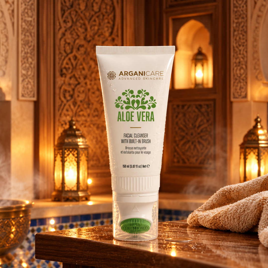 Brosse nettoyante à l'Aloe Vera
