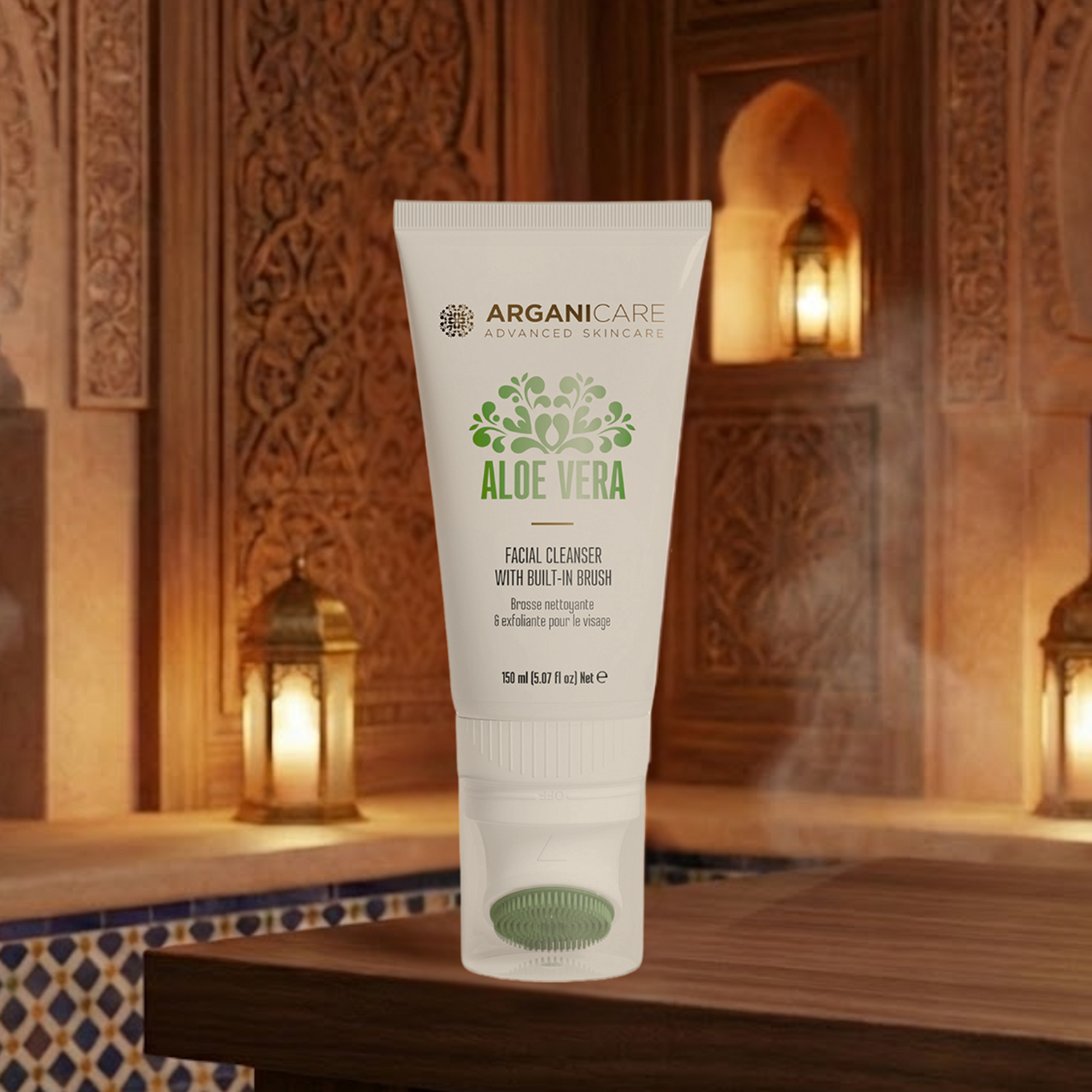 Brosse nettoyante à l'Aloe Vera