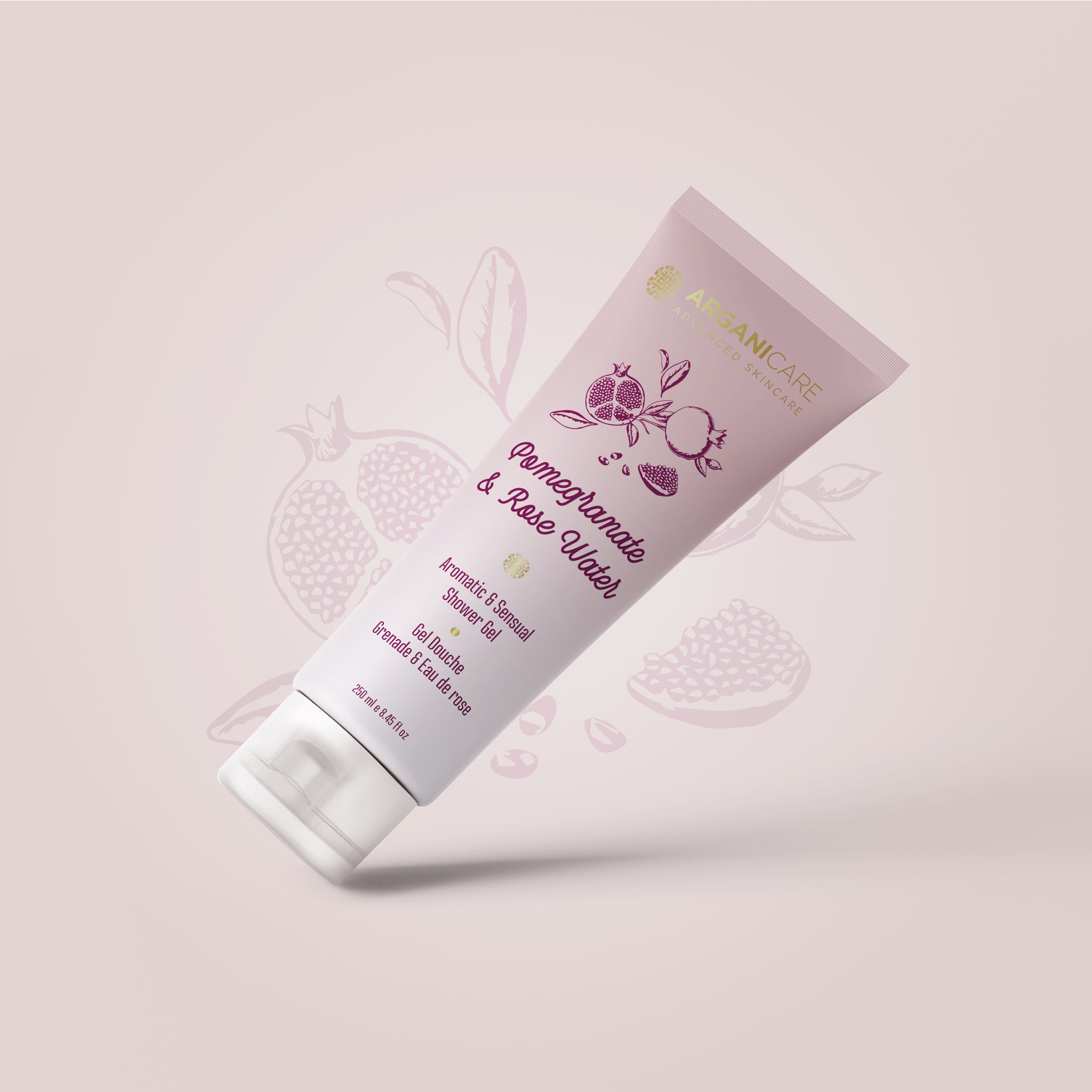 Gel douche - Grenade & Eau de Rose