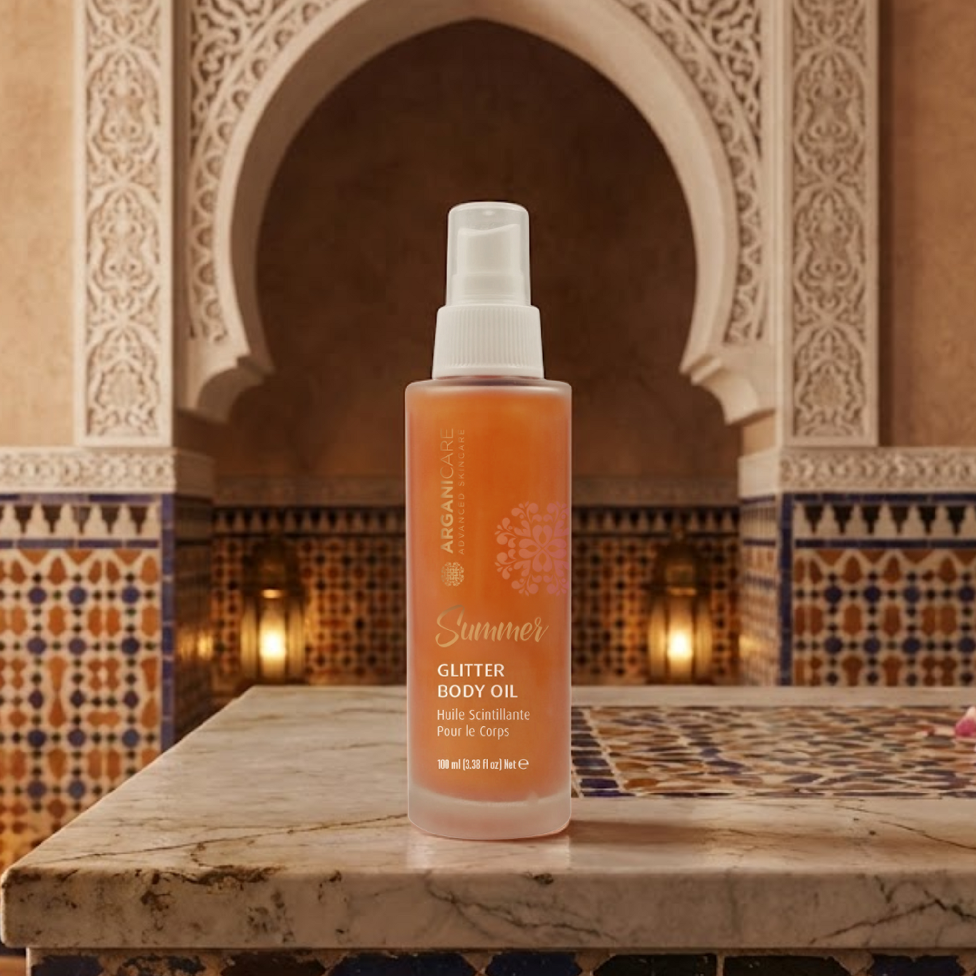 Huile sèche pailletée 3-1 - Summer