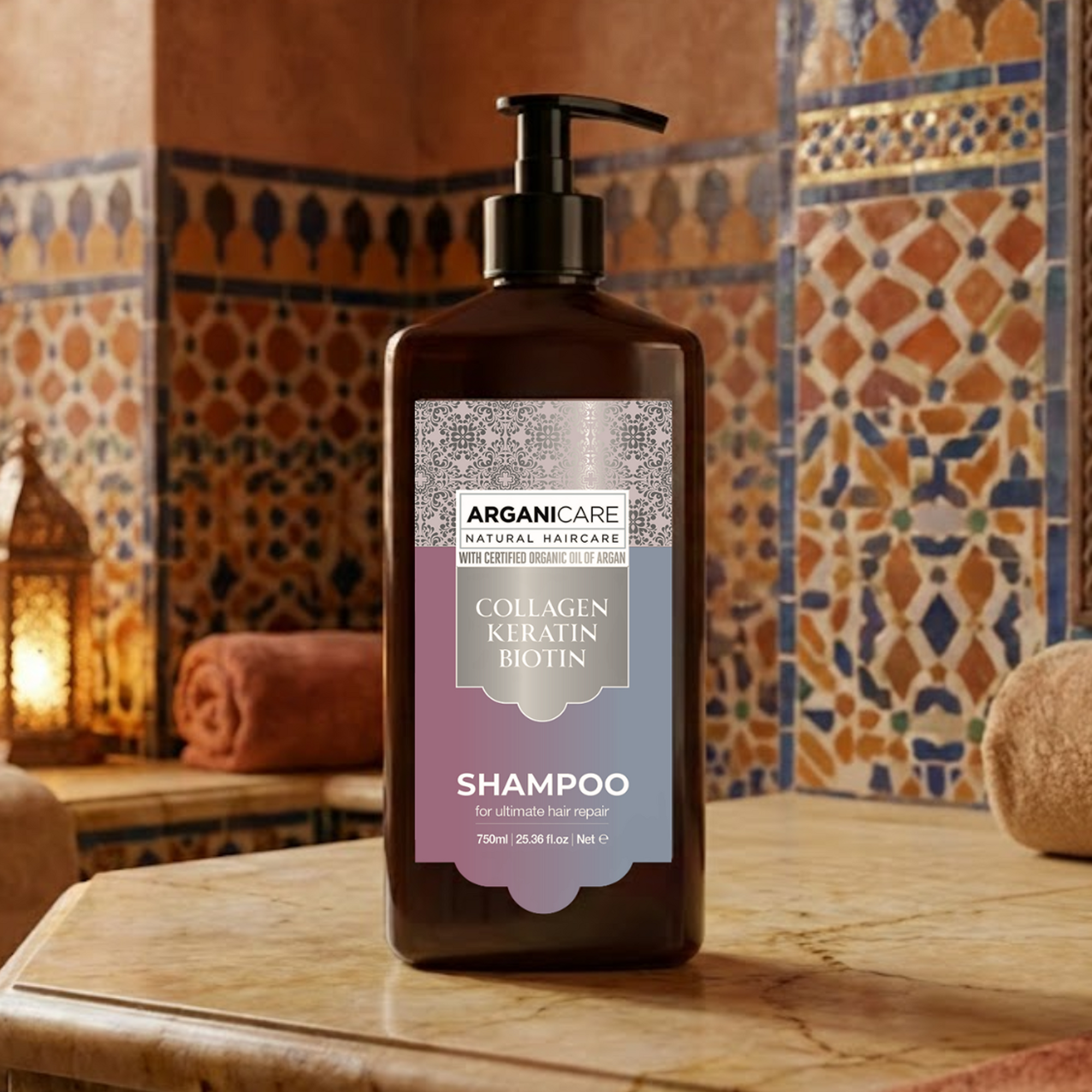 Shampoo - Collagen, Keratin & Biotin - Large Size