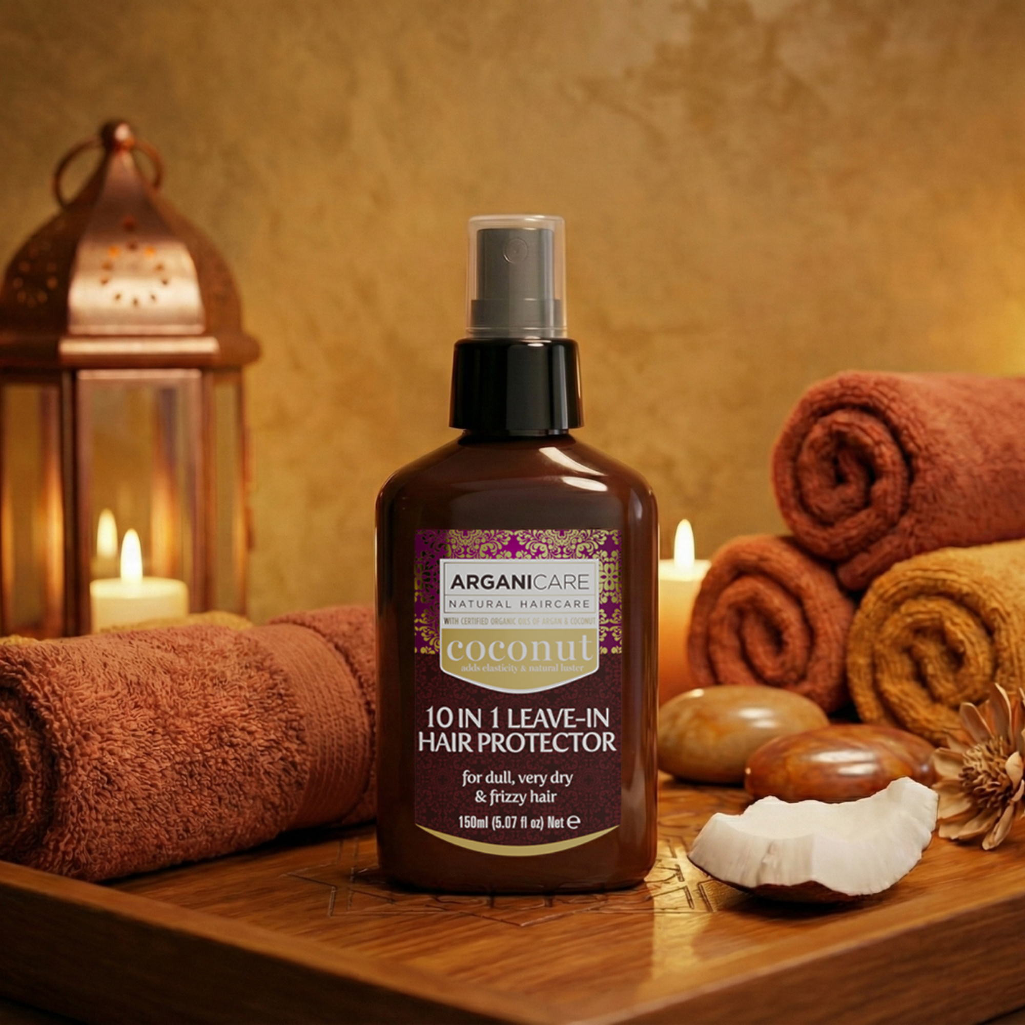 Spray 10-en-1  à l'Huile de Coco