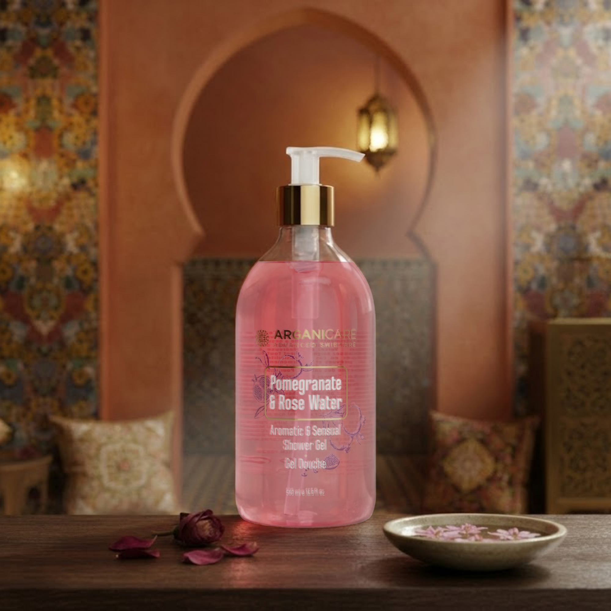 Gel douche - Grenade & Eau de Rose