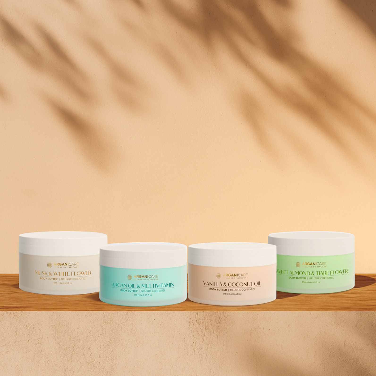 Beurre corporel Argan et multi vitamines